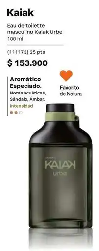 Natura Natura - kaiak eau de toilette masculino kaiak urbe 100 ml oferta