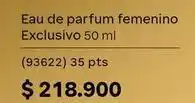 Natura Exclusivo - eau de parfum femenino (93622) oferta