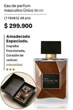 Natura Eau de parfum masculino único oferta