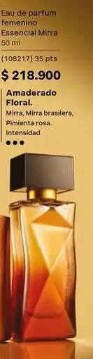 Natura Natura - eau de parfum femenino essencial mirra (106217) oferta