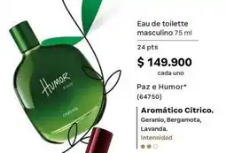 Natura Natura - paz e humor eau de toilette masculino oferta