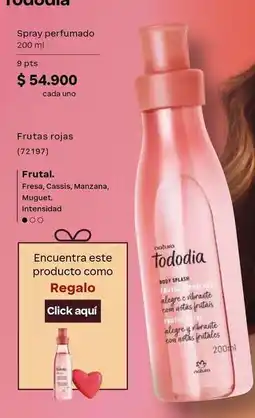 Natura Natura - spray perfumado frutas rojas (72197) oferta