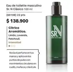 Natura Natura - eau de toilette masculino sr. n cl0sico 100 ml (69198) oferta