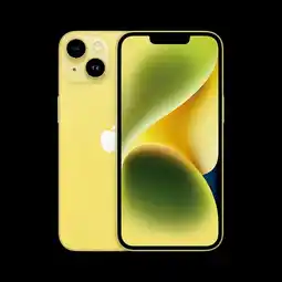 Falabella Celular IPhone 14 128 GB 5G Amarillo Reacondicionado +14 Meses de Garantia oferta