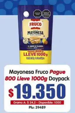 Surtifamiliar Mayonesa Fruco oferta