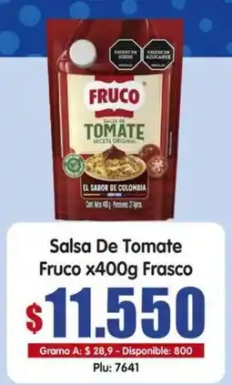 Surtifamiliar Fruco salsa de tomate oferta