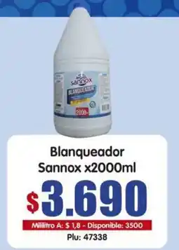 Surtifamiliar Sannox blanqueador oferta