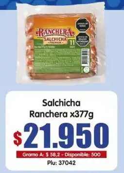 Surtifamiliar Salchicha Ranchera oferta