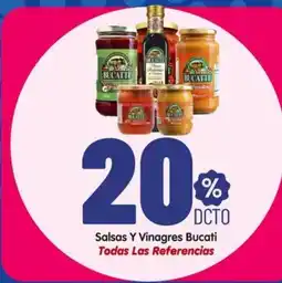 Surtifamiliar Salsas Y Vinagres Bucati oferta