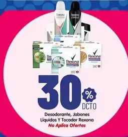 Surtifamiliar Rexona Desodorante Jabones Líquidos Y Tocador oferta