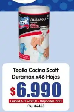 Surtifamiliar Scott Toalla Cocina Duramax oferta