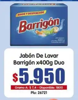 Surtifamiliar Barrigón Jabón De Lavar oferta