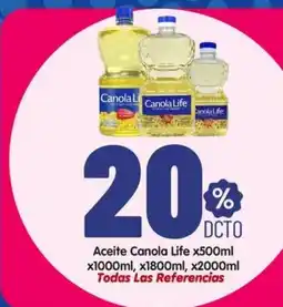 Surtifamiliar Canola Life Aceite oferta