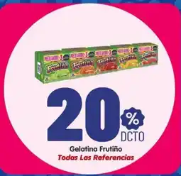 Surtifamiliar Gelatina Frutino oferta