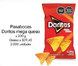 Metro Doritos mega queso oferta