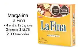 Metro La Fina margarina oferta