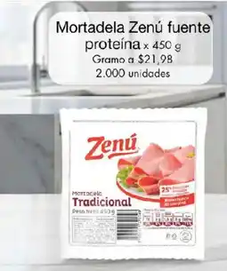 Metro Zenu mortadela zenú fuente oferta