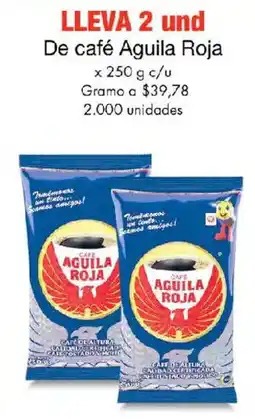 Metro De café Aguila Roja oferta