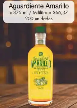 Metro Aguardiente Amarillo oferta