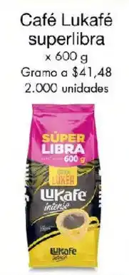 Metro Café Lukafé superlibra oferta