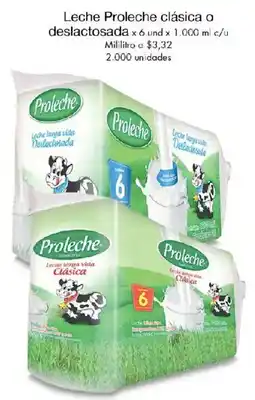 Metro Proleche leche larga vida deslactosada oferta