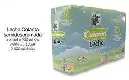 Metro Colanta Leche oferta