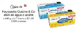 Metro Cuisine & Co atún en agua o aceite oferta
