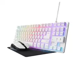 Falabella Combo 3 en 1 Gxt 794 Teclado y Mouse Felox Inalámbrico y Mouse Pad Blanco Ekicenter oferta