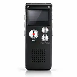 Falabella Grabadora De Voz Digital 16GB Portátil Recargable Con Pantalla LCD oferta