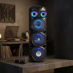 Falabella Parlante Bluetooth DP-2887 Karaoke Con Micrófono Control RGB oferta