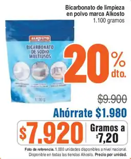 Alkosto Alkosto bicarbonato de sodio multiusos oferta