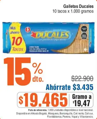 Galletas Ducales