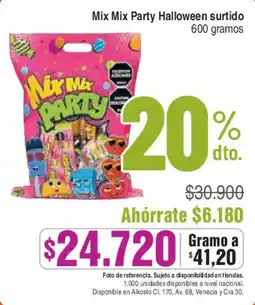 Alkosto Mix Mix Party Halloween surtido oferta