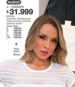 Carmel Suave - c - camiseta 637589 oferta