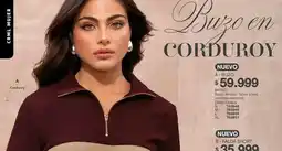 Carmel Buzo en corduroy oferta