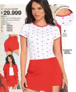 Carmel Suave - falda short oferta