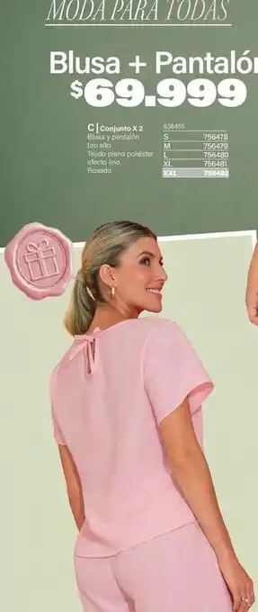 Blusa + pantalón