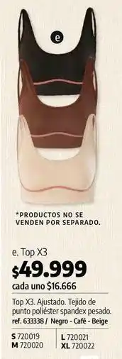 Loguin Top x3 oferta