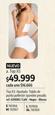 Loguin Top x3 oferta