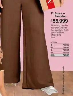 Loguin Blusa + pantalón oferta