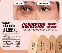 Loguin Gold - corrector líquido y cremoso oferta