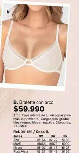Leonisa Arco - bralette con arco oferta