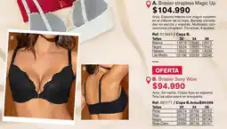 Leonisa Suave - a. brasier strapless magic up oferta