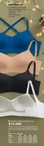 Leonisa Bralette ultra suave tipo top oferta