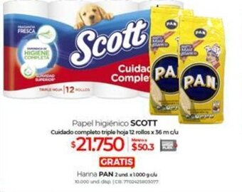 Olímpica Papel Higiénico Scott oferta