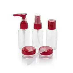 Falabella Set 5 Envases De Viaje Cosméticos Con Estuche oferta