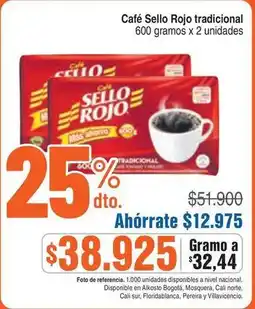 Alkosto Sello rojo - café tradicional oferta