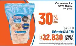 Alkosto Alkosto - camarón surtido oferta