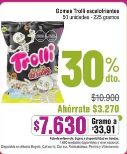 Alkosto Nacional - gomas trolli escalofriantes oferta