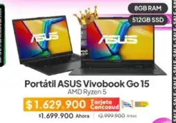 Jumbo Asus - vivobook go 15 amd ryzen 5 oferta